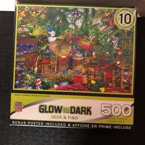 Glow in the Dark Seek & Find Jigsaw Puzzle - 500 Pieces